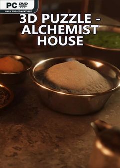 3D PUZZLE Alchemist House-GoldBerg